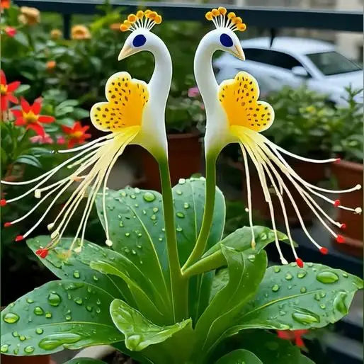 Vibrant Peacock Flower Seeds Pack of 1